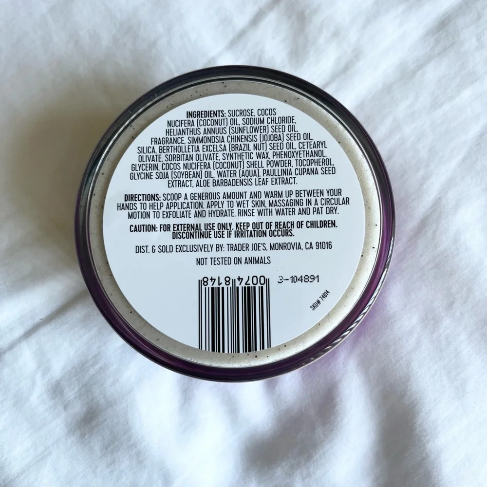 Trader Joe’s Brazil Nut Body Scrub - Picture 2 of 3